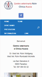 Mobile Screenshot of centroveterinario-rohr.ch