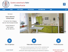 Tablet Screenshot of centroveterinario-rohr.ch